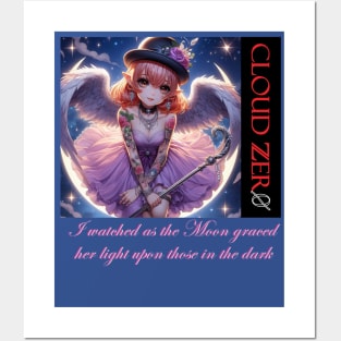 Cloud Zer0 Angel Girl Posters and Art